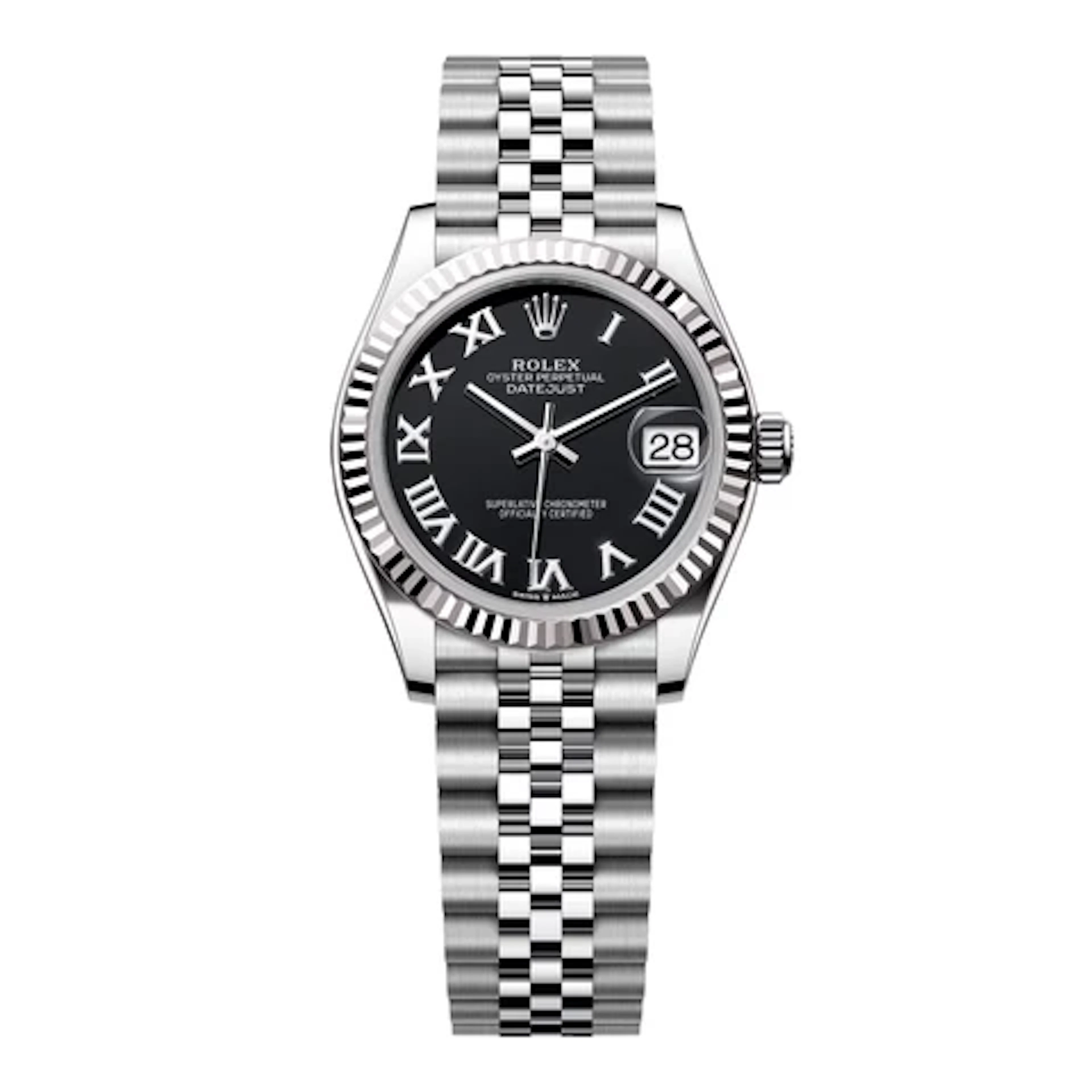 Rolex Datejust 278274 Black Dial Ladies Watch Box Papers