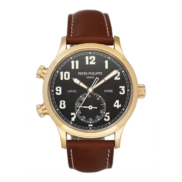 Patek Philippe Complication 5524R Calatrava Pilot Travel Time Watch Box Papers