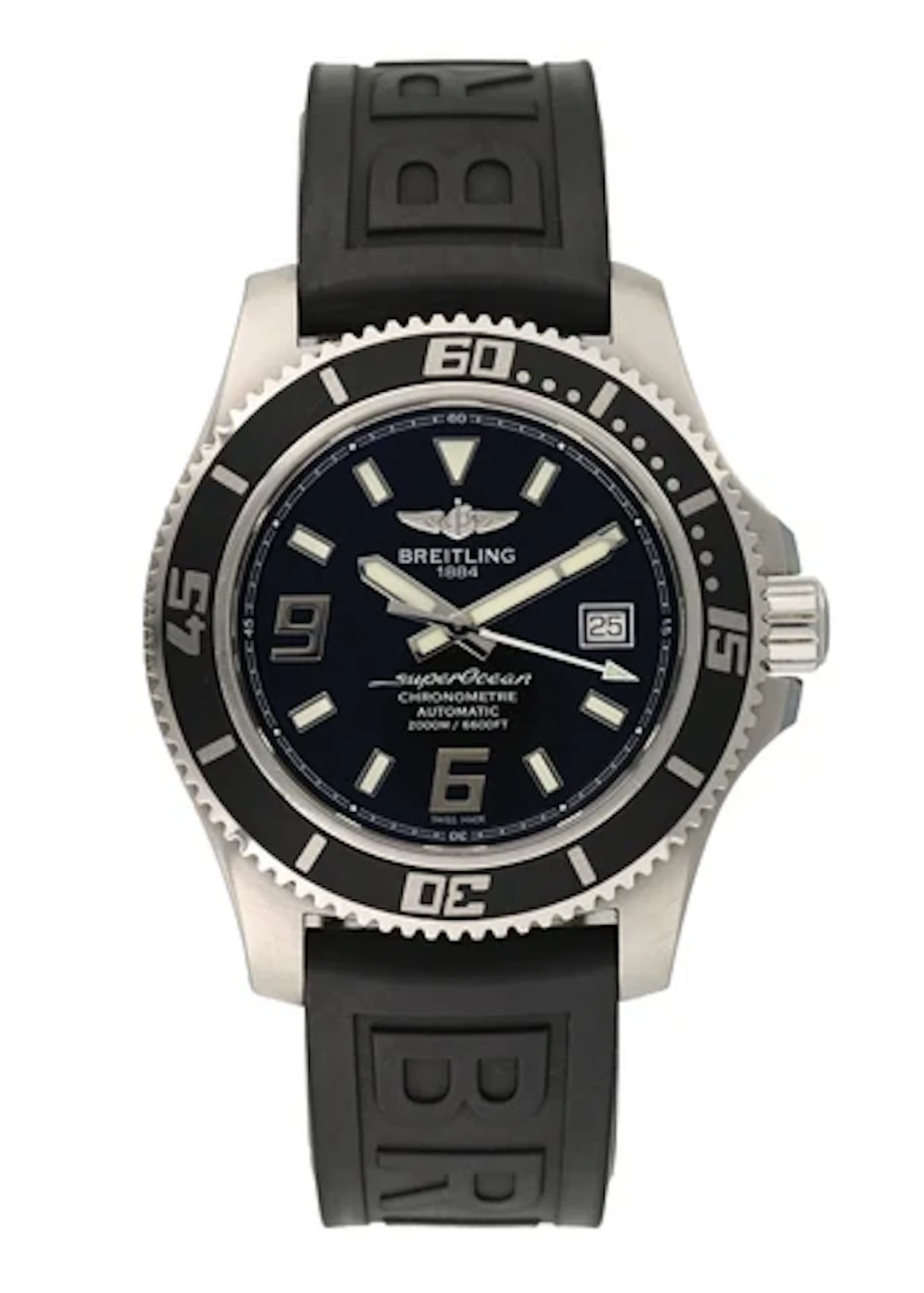 Breitling Superocean A17391 Mens Watch Box papers