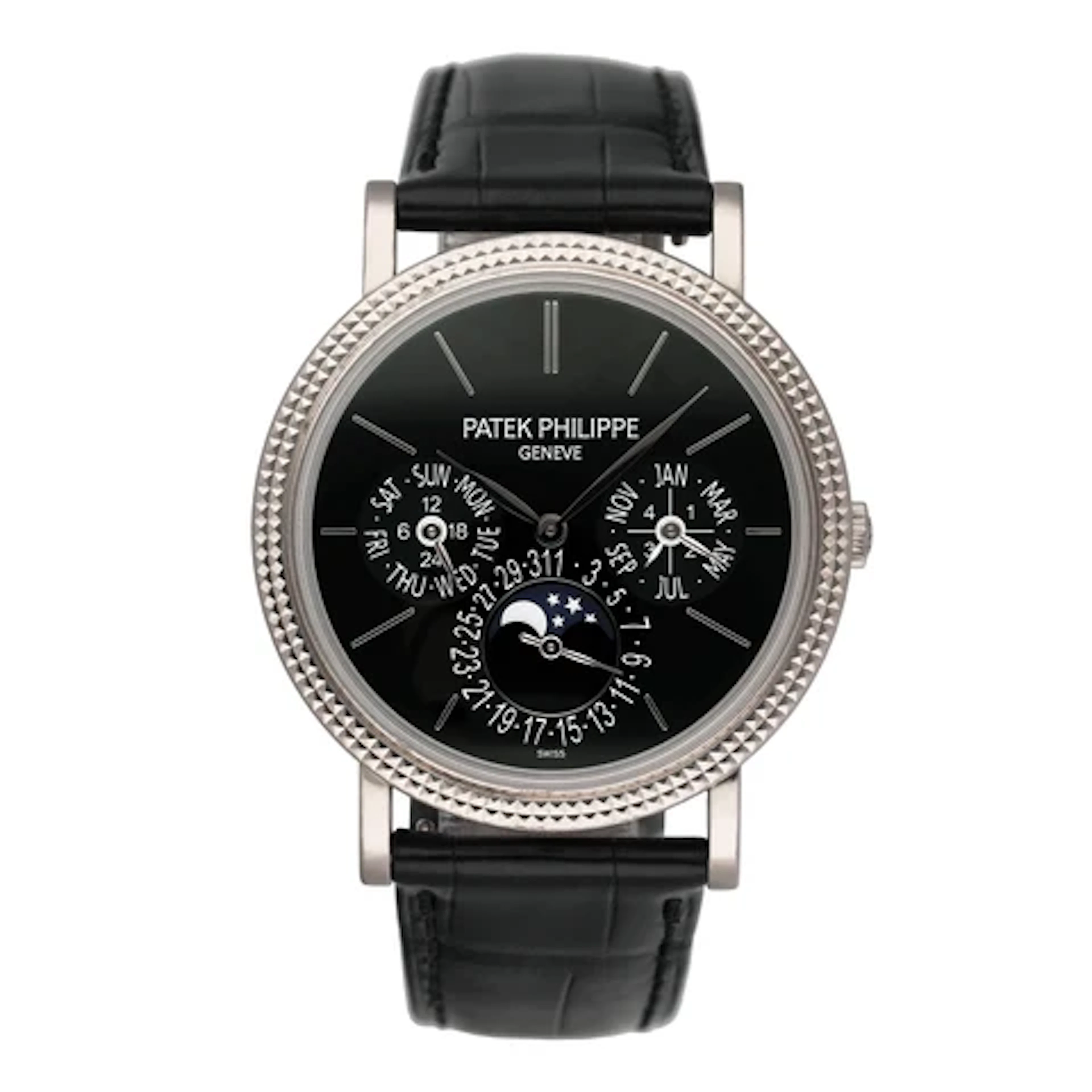 Patek Philippe Perpetual Calendar 5139G Black Dial Mens Watch Box Papers