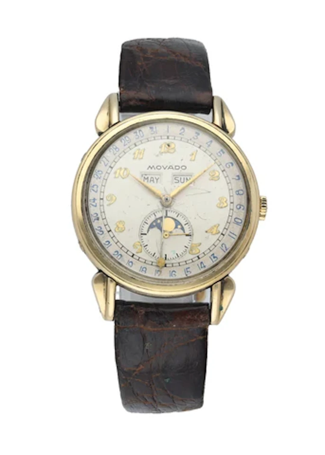 Movado Vintage Annual calendar 4970 Moophase men's Watch