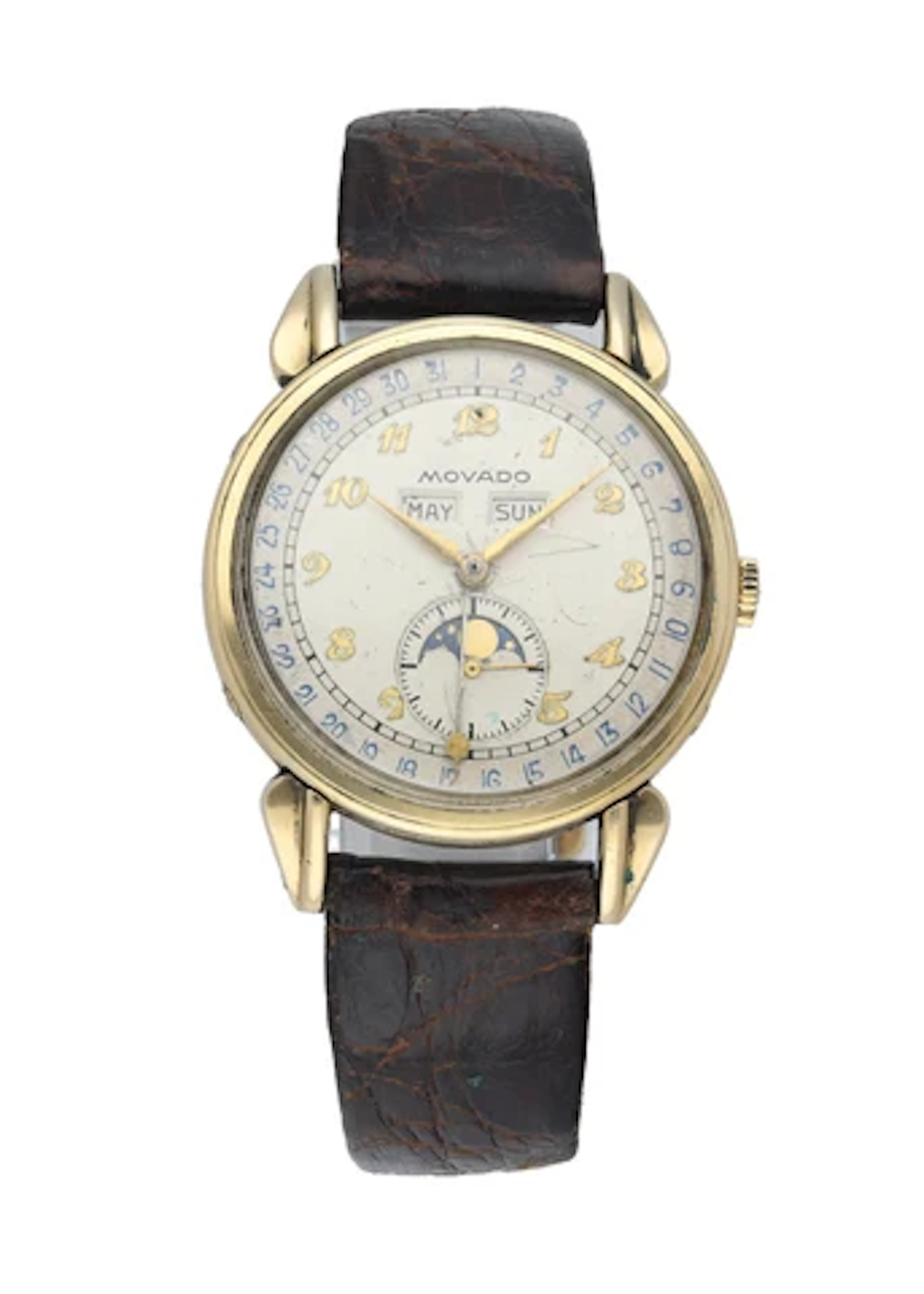Movado Vintage Annual calendar 4970 Moophase men's Watch