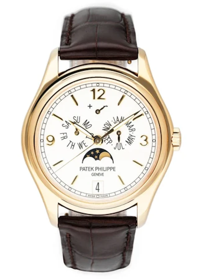 Patek Philippe Annual Calendar 5146J Cream Dial Mens Watch Box Papers