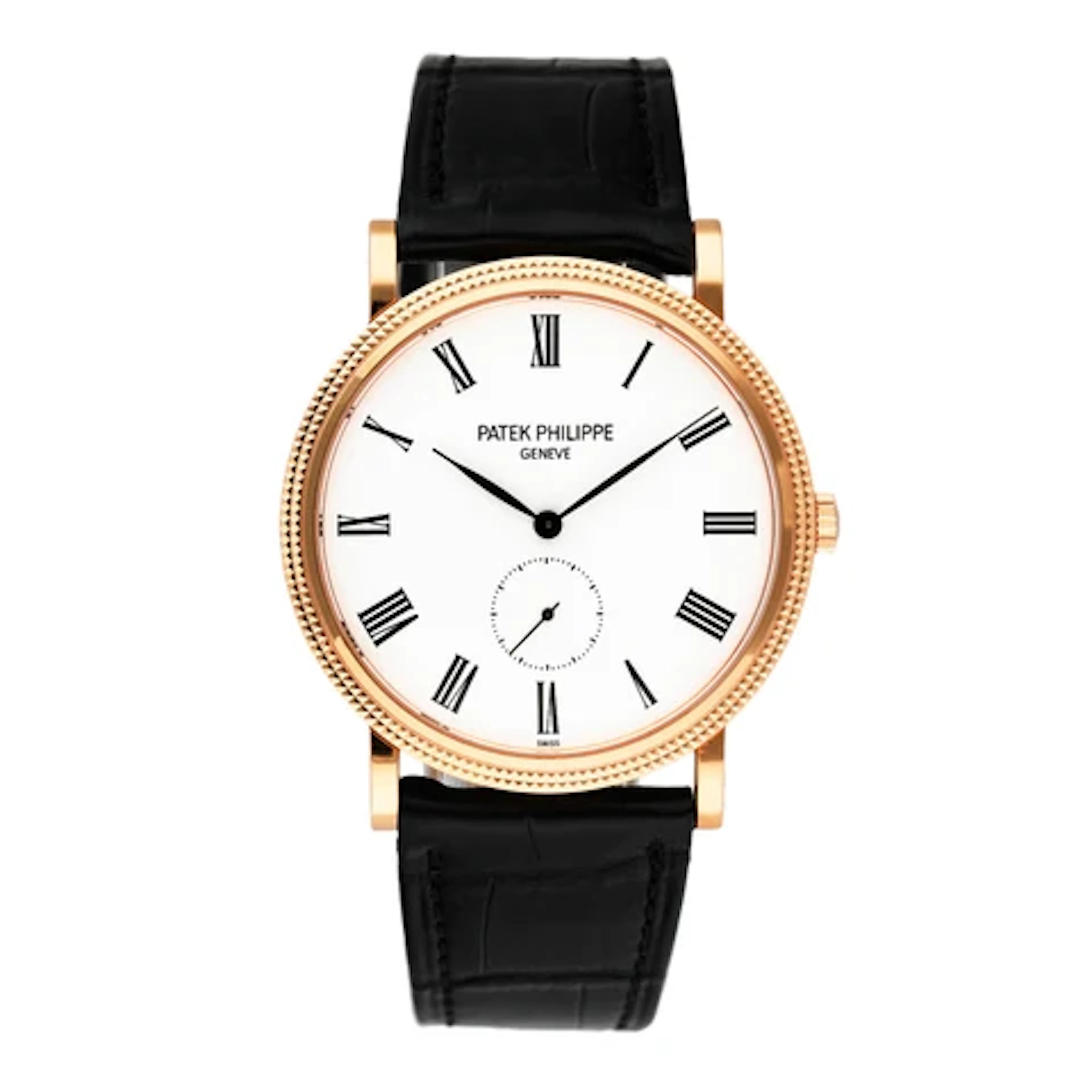 Patek Philippe Calatrava 5119R 18K Rose Gold Mens Watch Box Papers