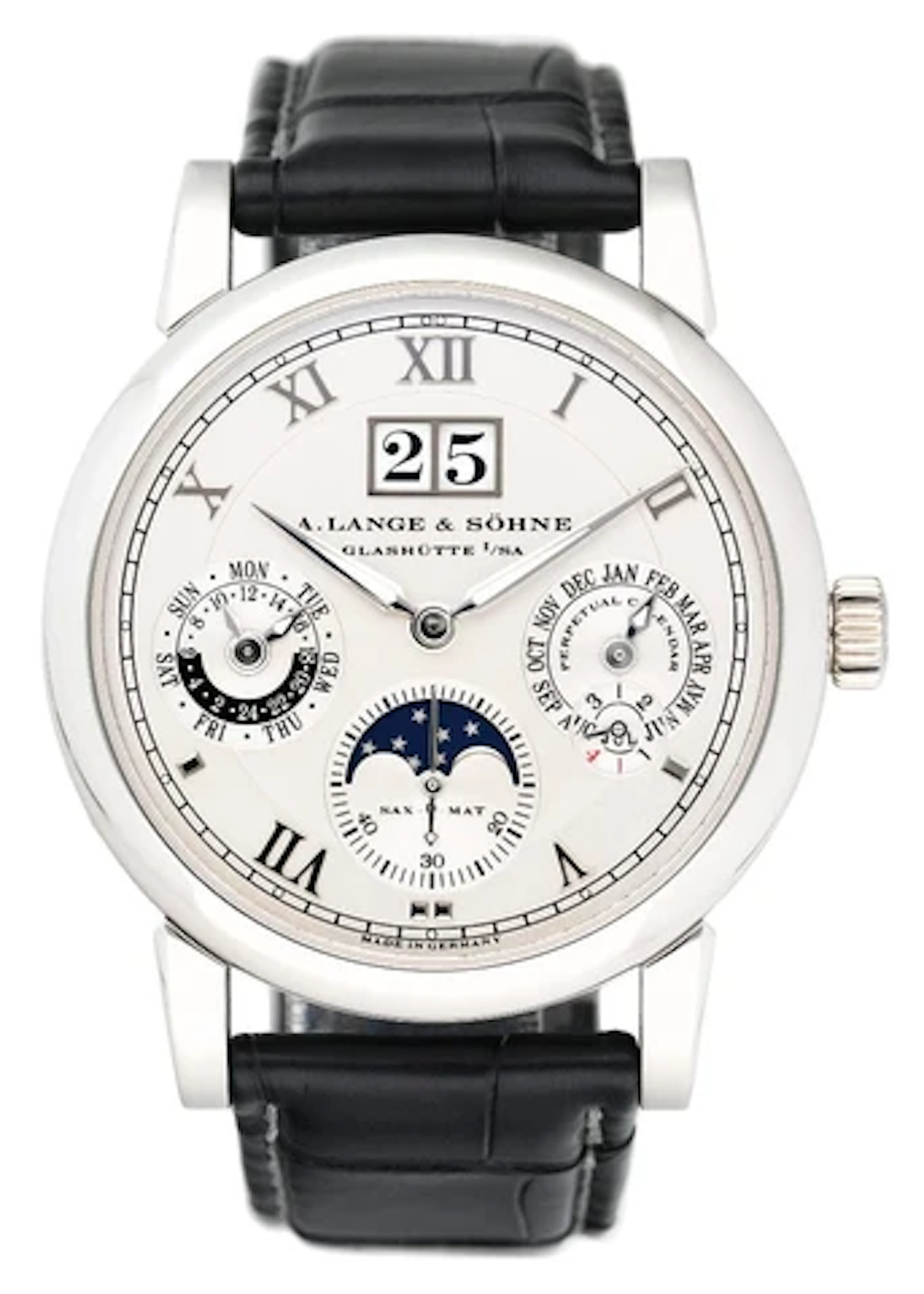 A. Lange & Sohne Langematik Perpetual 310.025E Mens Watch Box Papers