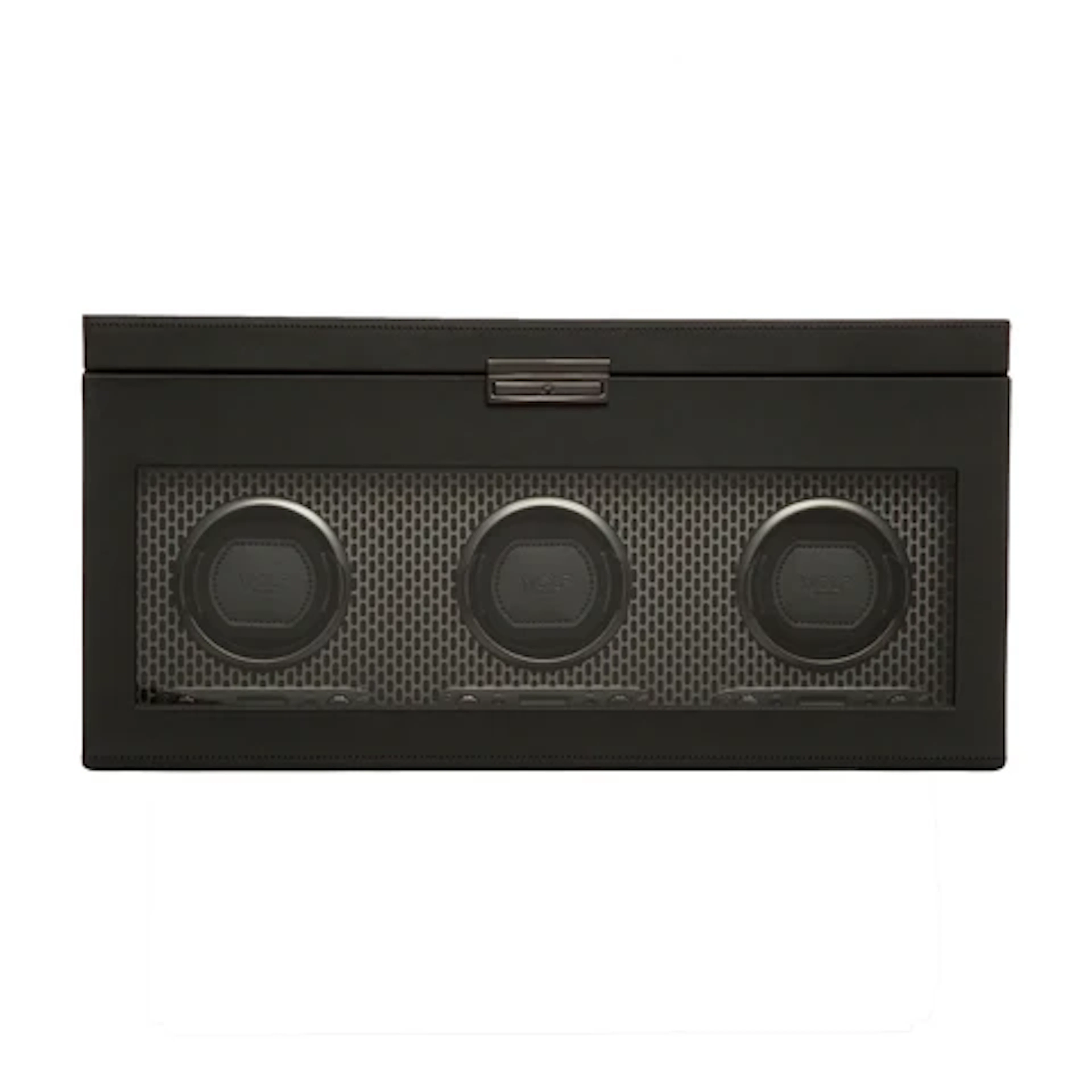 Axis Triple Watch Winder With Storage - Powder Coat