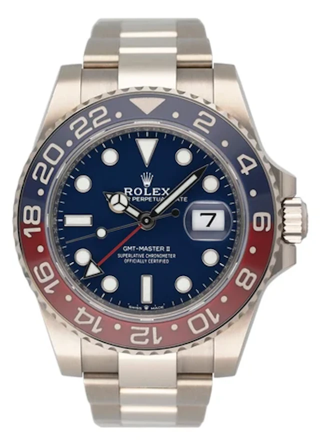 Rolex GMT Master 126719 Blue Dial "Pepsi" Mens Watch Box Papers