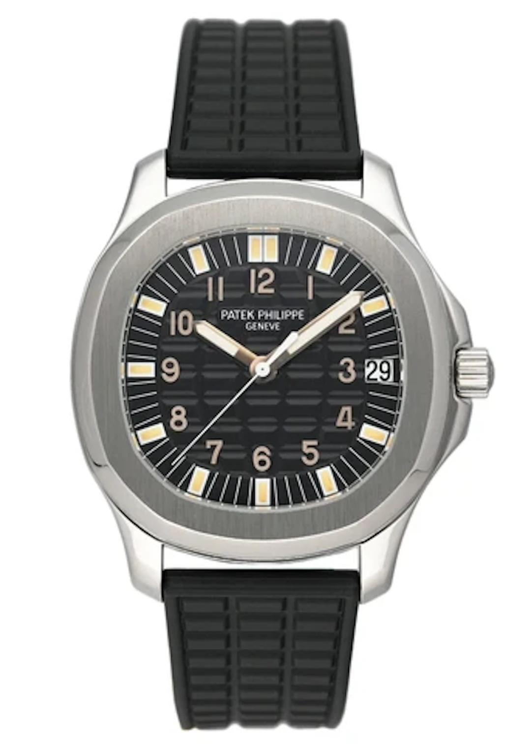Patek Philippe Aquanaut 5065A Black Dial Mens Watch With Archives