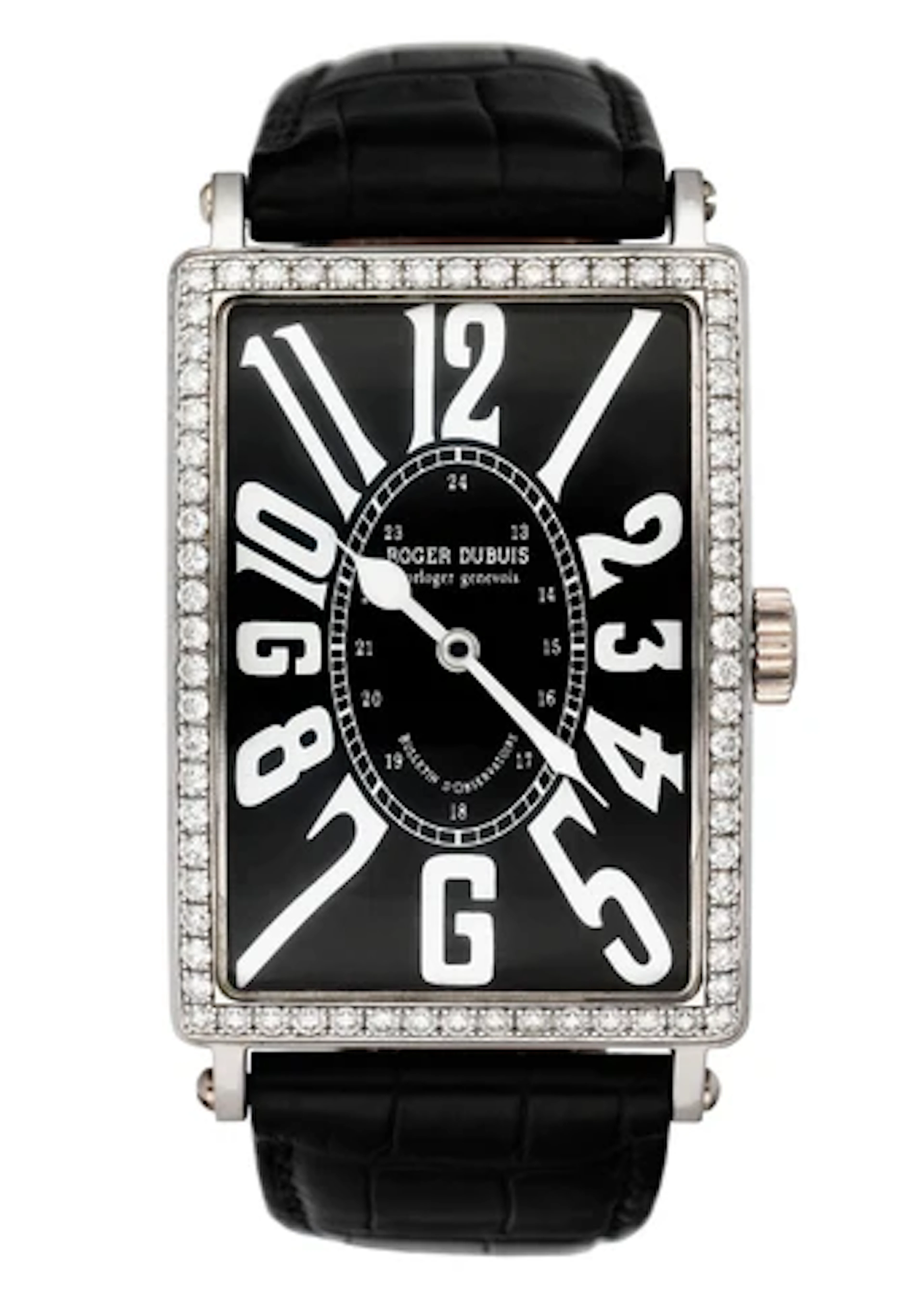 Roger Dubuis Horloger Genevois 18K White Gold Mens Watch Limited