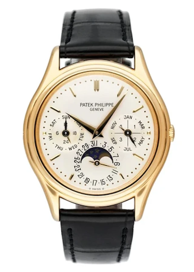 Patek Philippe Perpetual Calendar 3940J Mens Watch With Archives