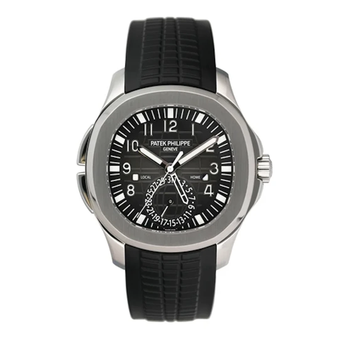 Patek Philippe Aquanaut 5164A-001 Black Dial Mens Watch Box Papers