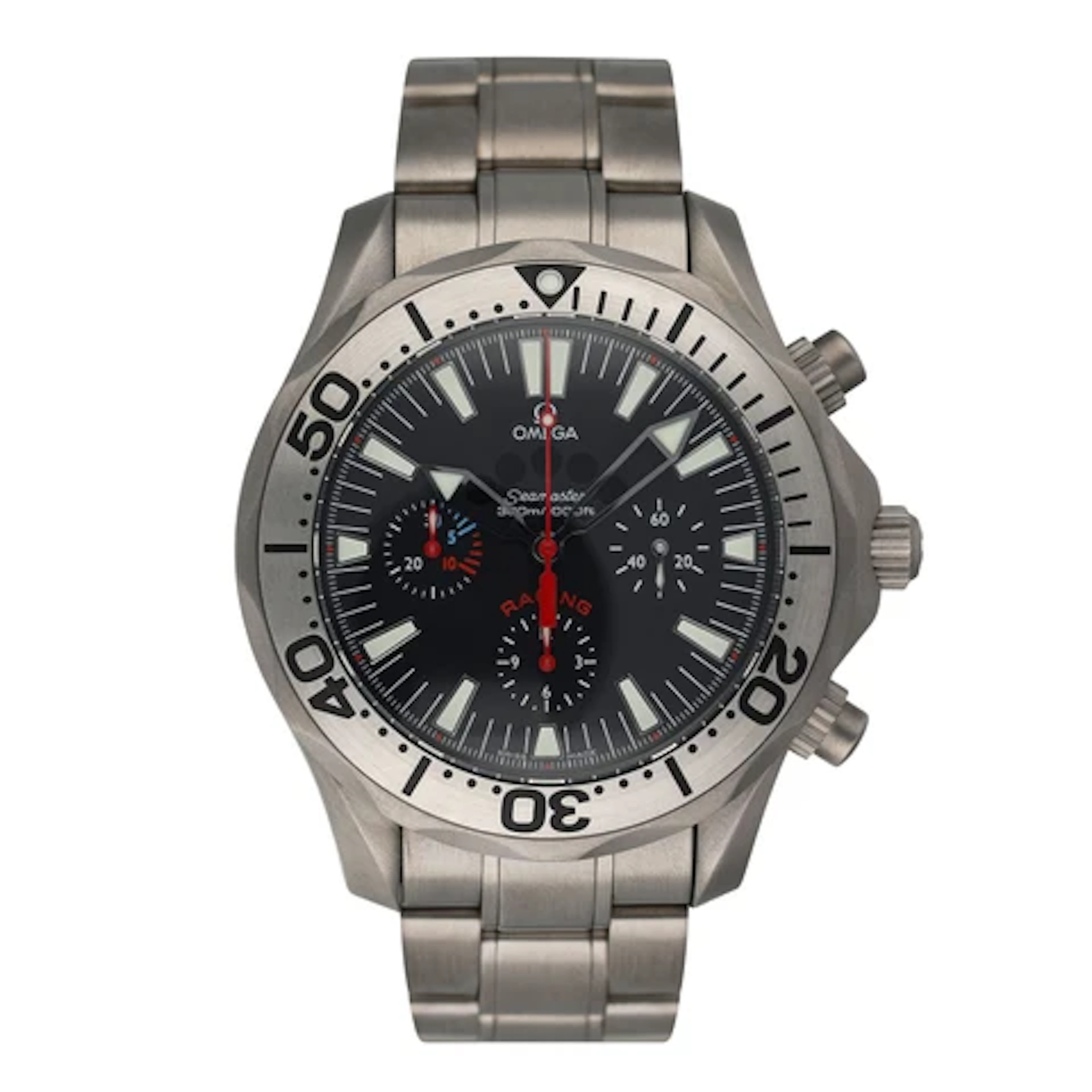 Omega Seamaster 2269.52.00. Regatta Racing Titanium Mens Watch With Papers