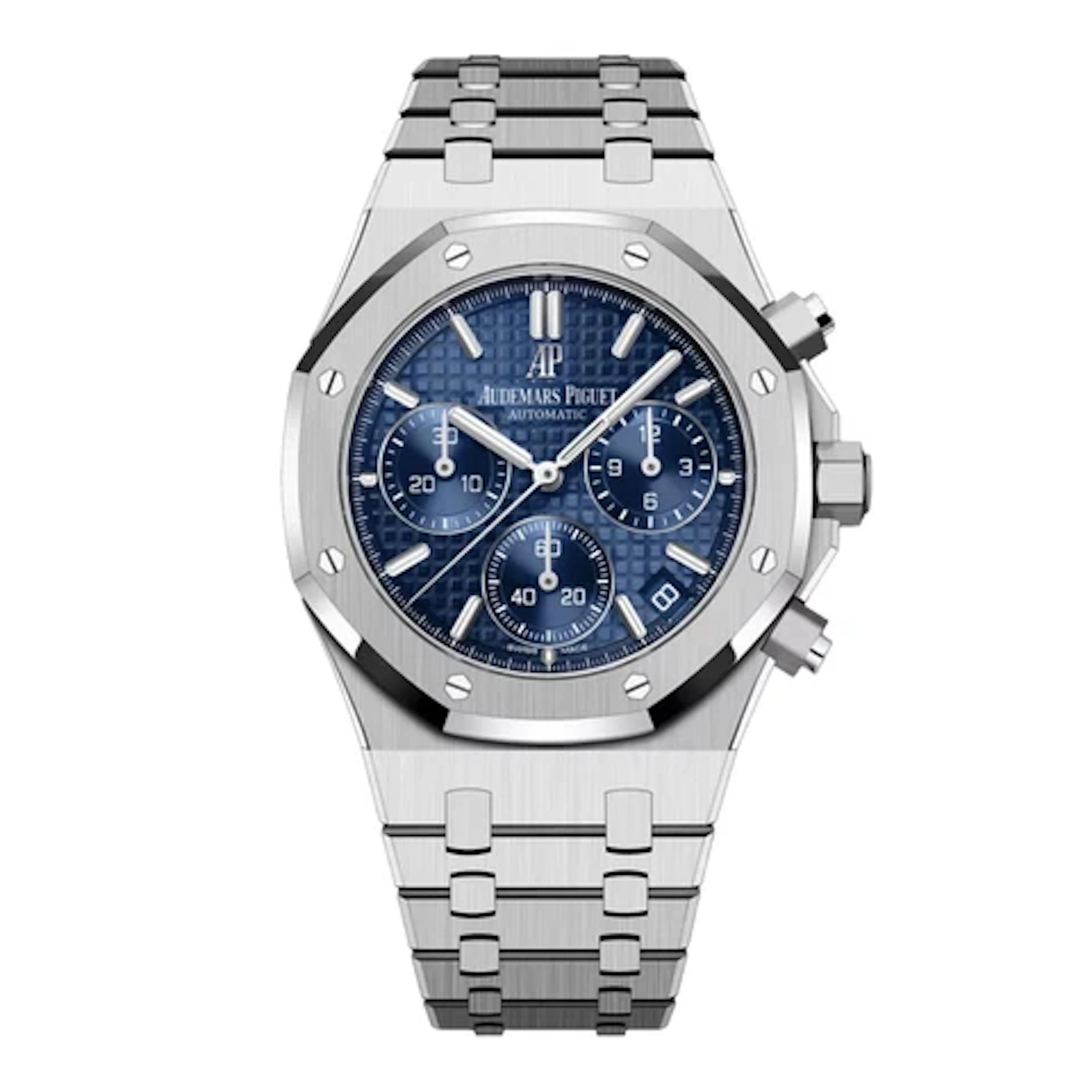 Audemars Piguet Royal Oak 26239BC Blue Dial Mens Watch Box Papers