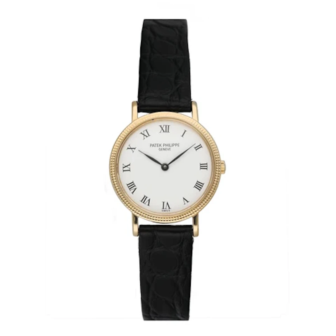 Patek Philippe Calatrava 4819J 18K Yellow Gold Ladies Watch Papers
