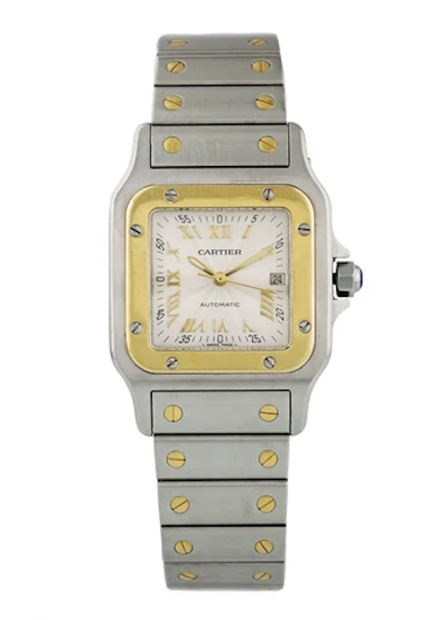 Cartier Santos Galbee 2319 Automatic Two Tone Watch