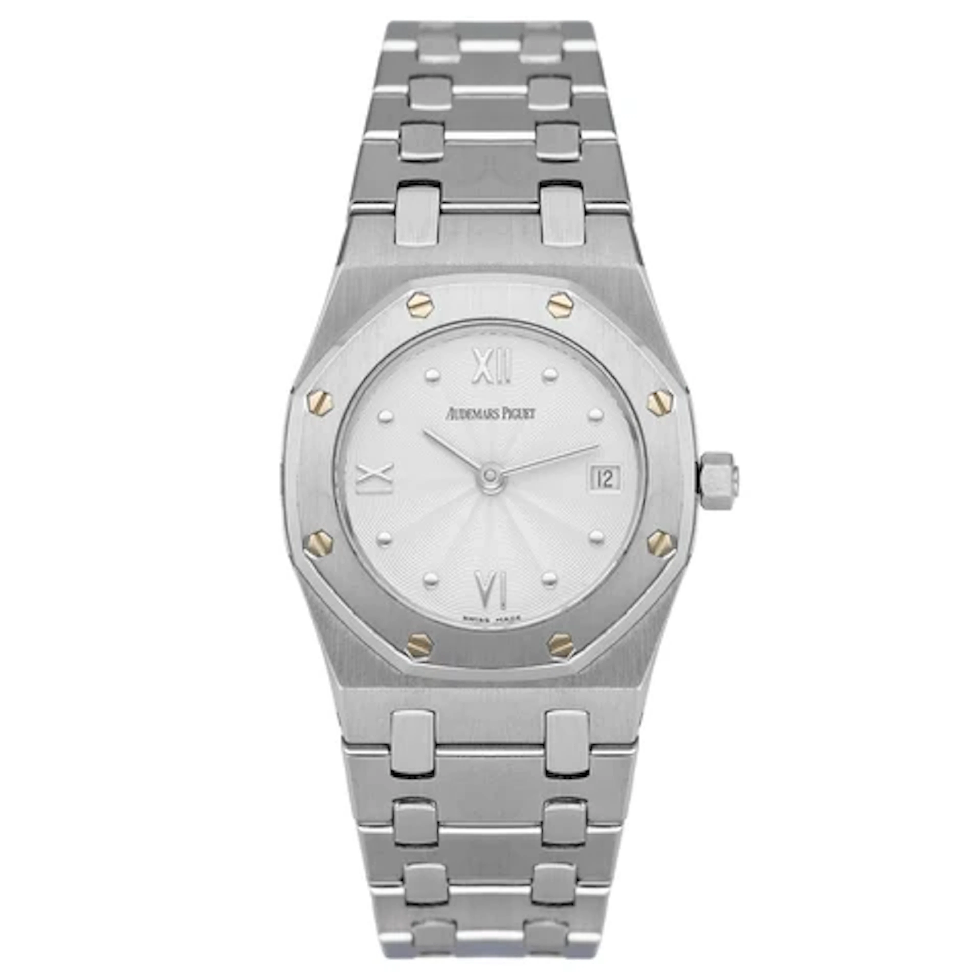 Audemars Piguet Royal Oak 67470ST White Dial Ladies Watch