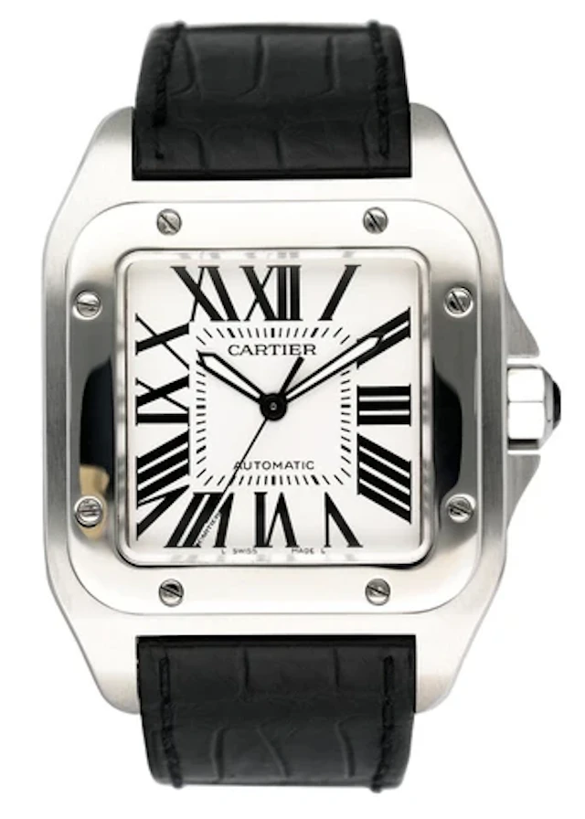 Cartier Santos-100 XL W20073X8 Stainless steel Mens Watch