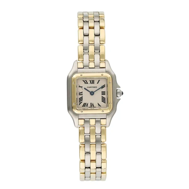 Cartier Panthere 1057917 3 Row Ladies Watch Original Box