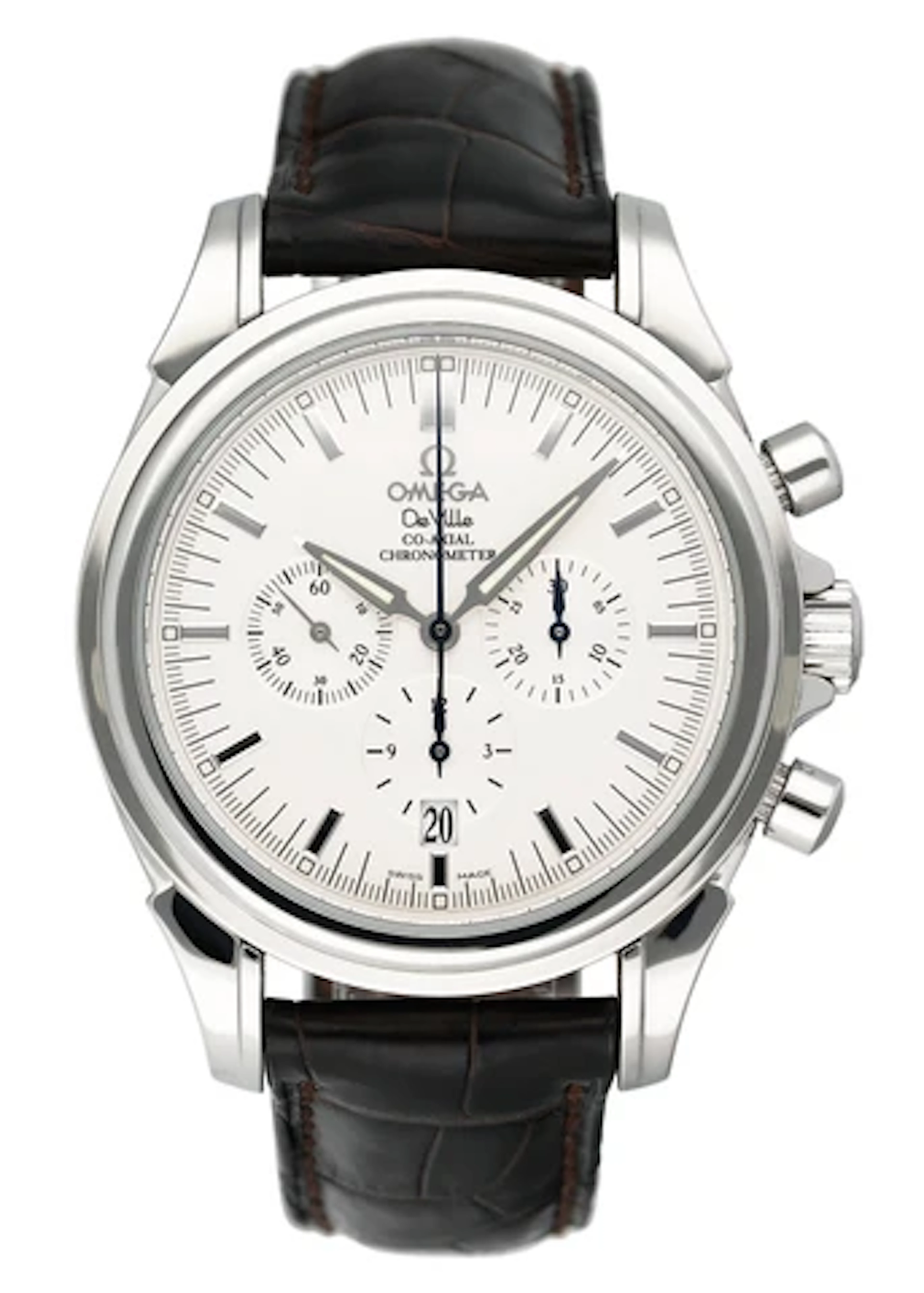 Omega De Ville 4841.31.32 Silver Dial Steel Mens Watch