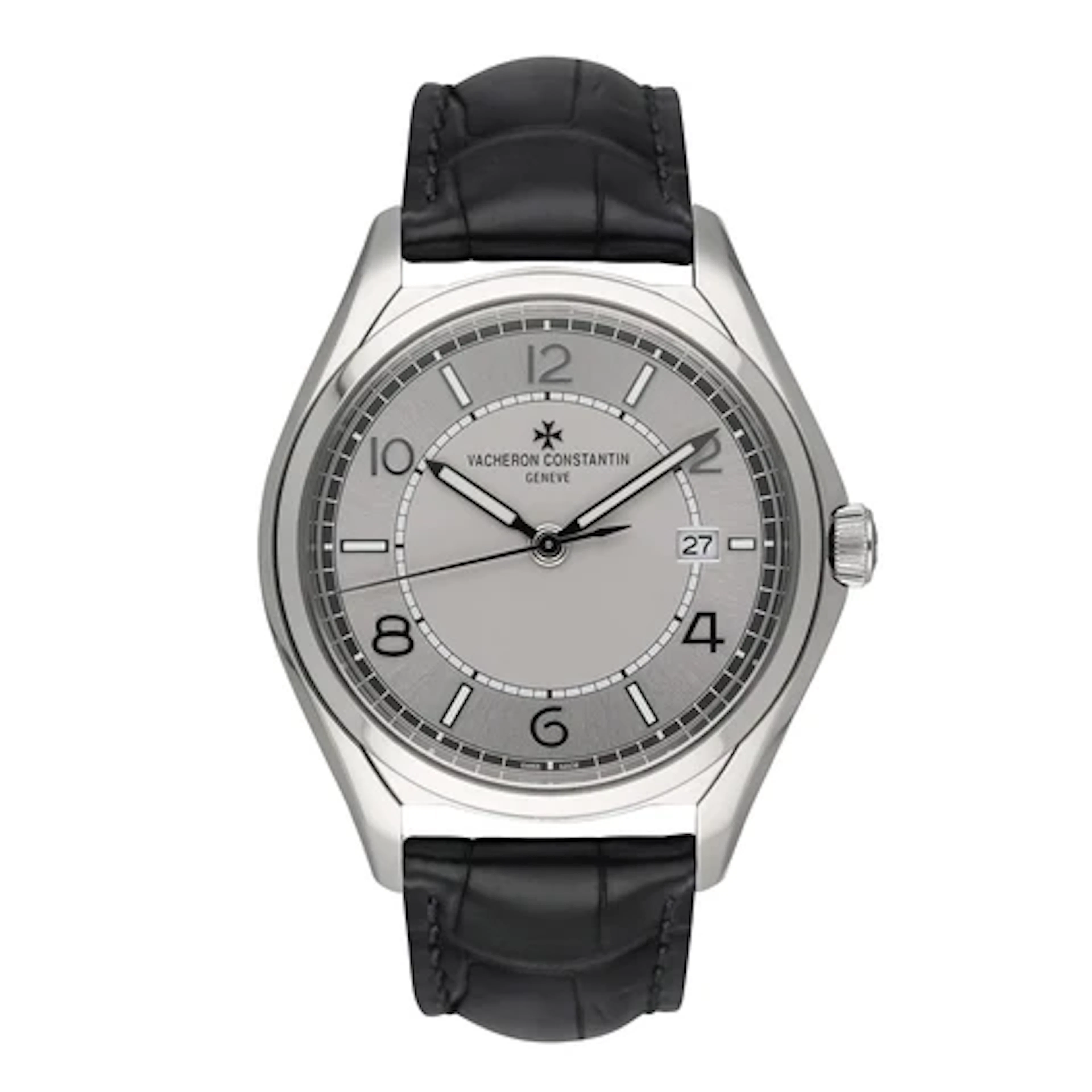 Vacheron Constantin 4600E/000A-B442 Silver Dial Mens Watch Box Papers