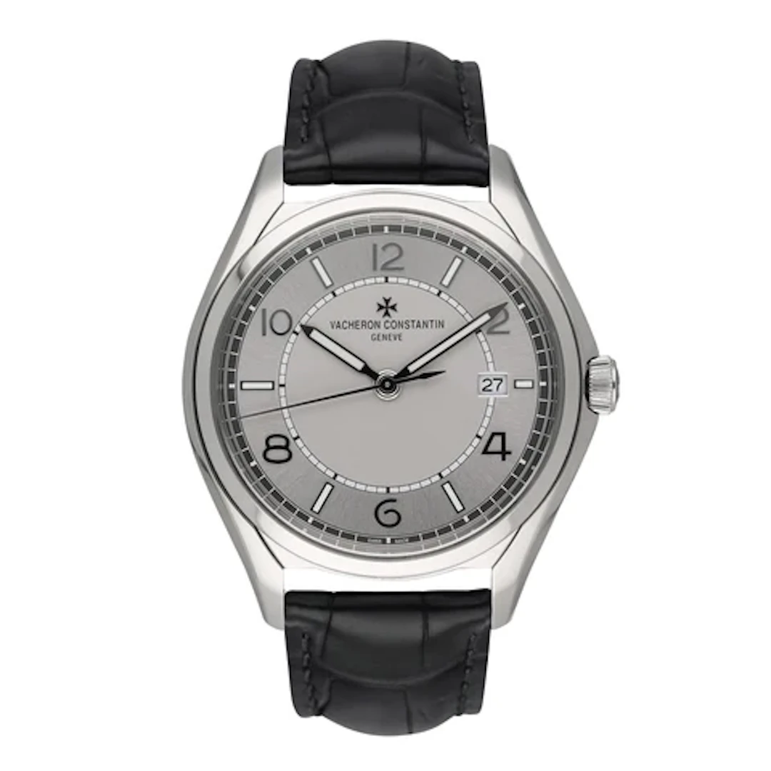 Vacheron Constantin 4600E/000A-B442 Silver Dial Mens Watch Box Papers