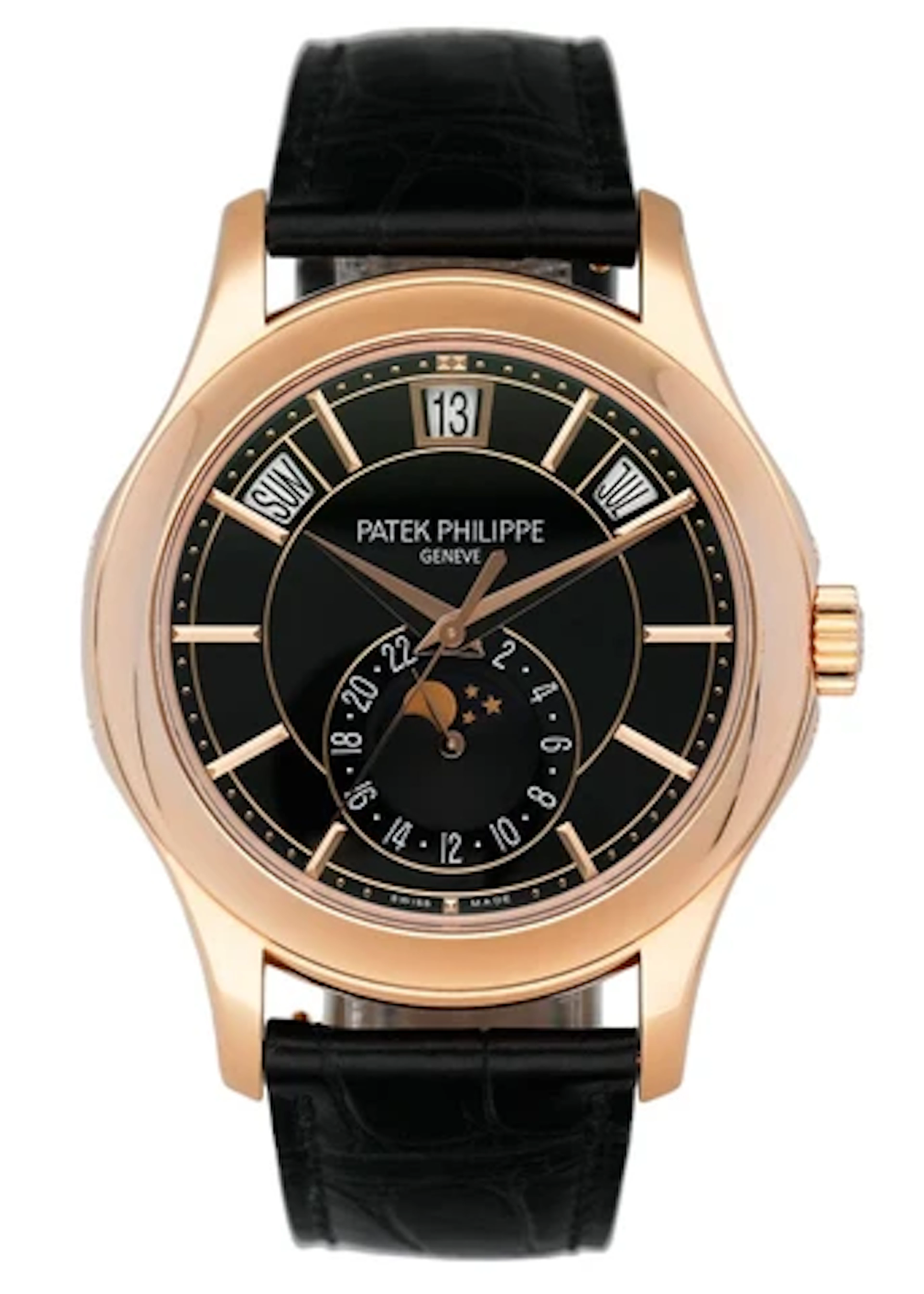 Patek Philippe Complications 5205R Black Dial Box Papers