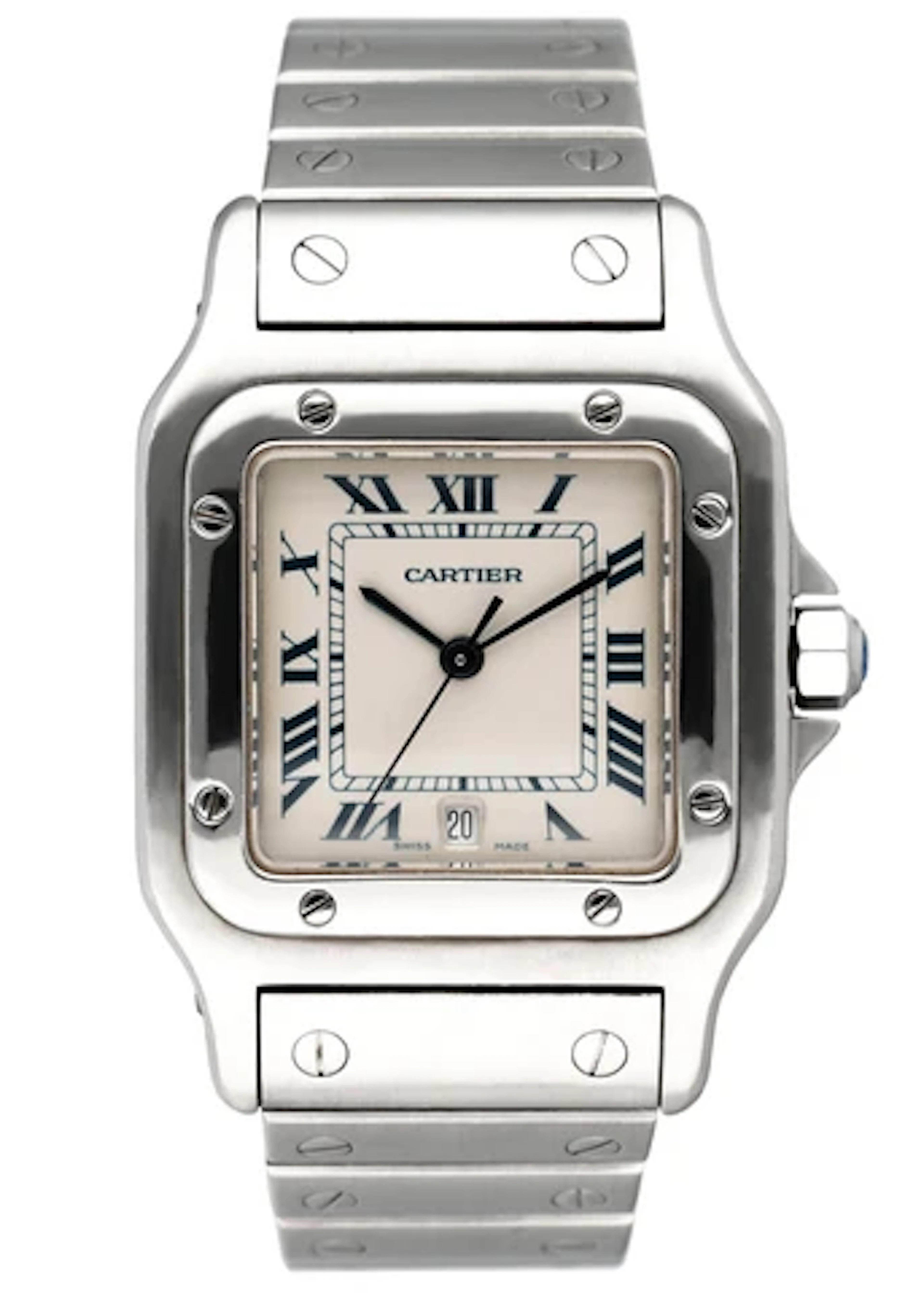Cartier Santos Galbee 987901 Stainless Steel Mens Watch