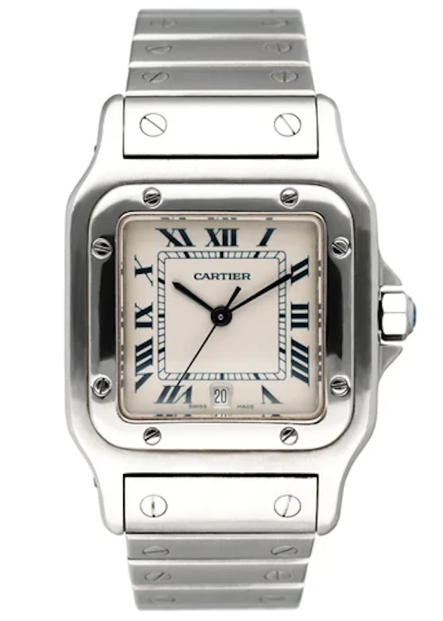 Cartier Santos Galbee 987901 Stainless Steel Mens Watch
