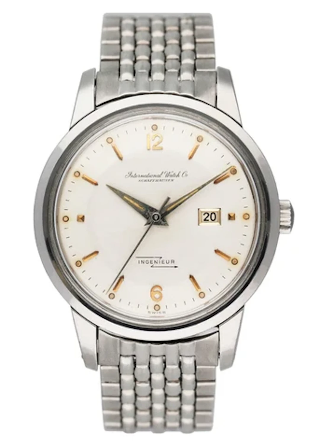 IWC Ingenieur Stainless Steel Vintage Mens Watch