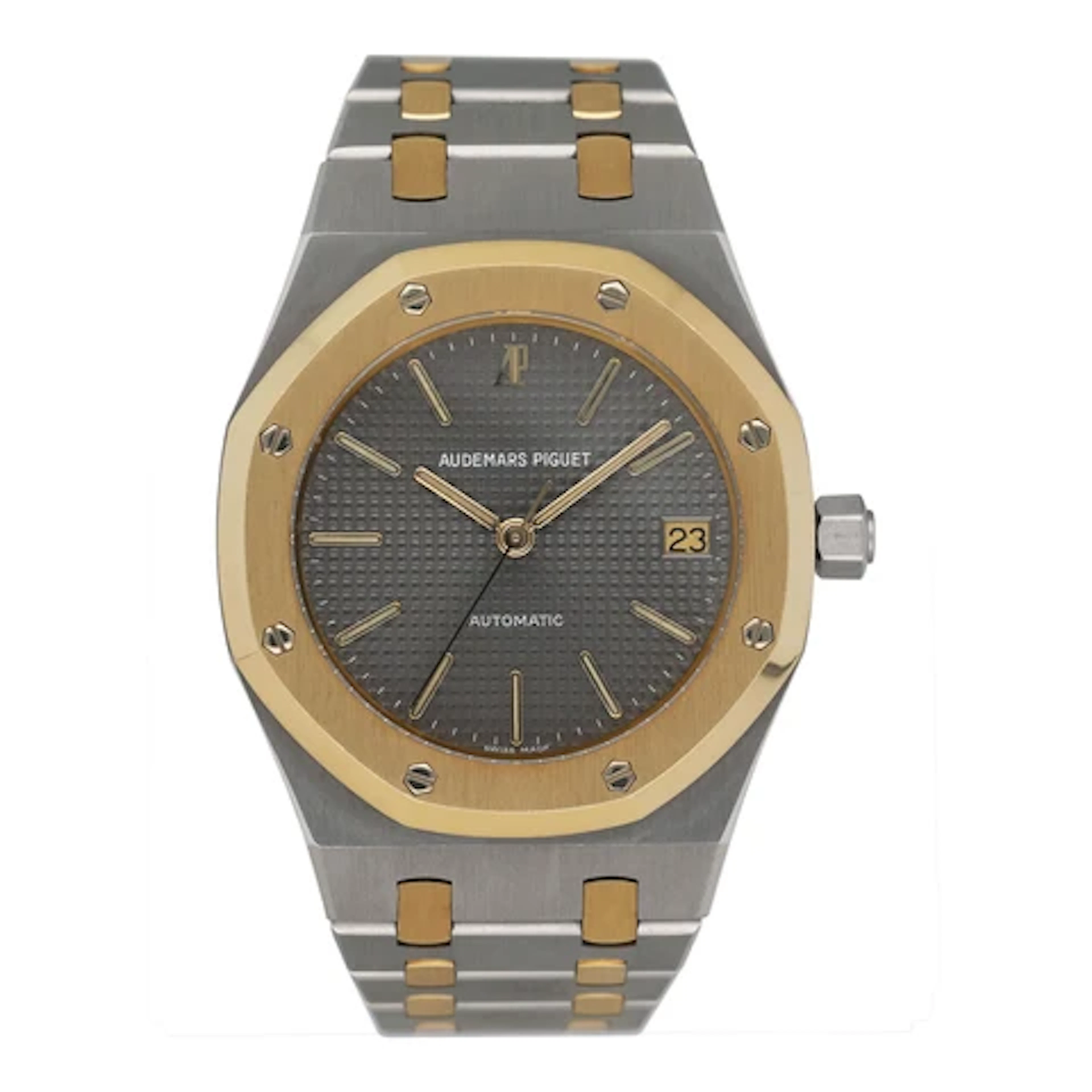 Audemars Piguet Royal Oak 14790SA Grey Dial Two Tone Mens Watch