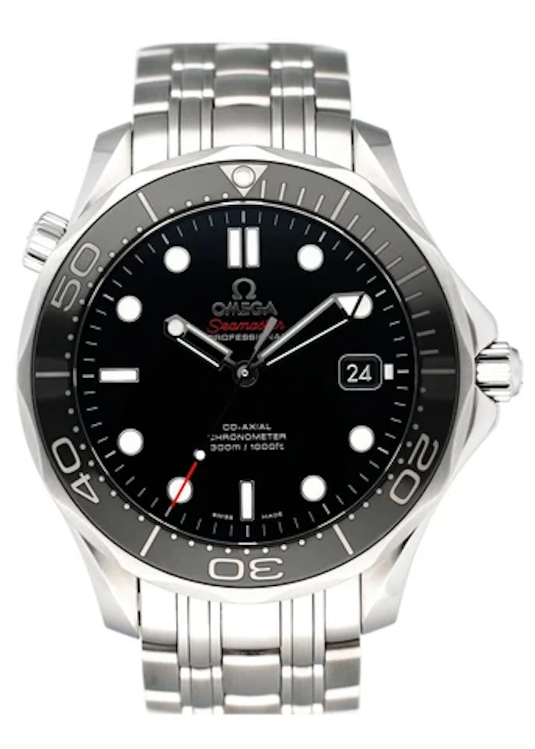 Omega Seamaster 212.30.41.20.01.003 Steel Mens Watch Box Papers
