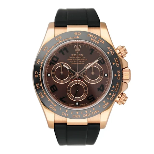 Rolex Daytona 116515LN Chocolate Dial Rose Gold Mens Watch