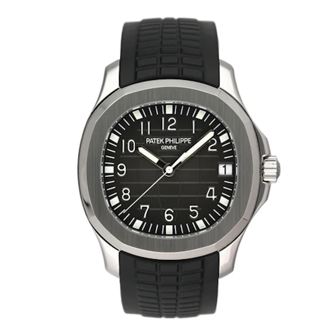 Patek Philippe Aquanaut 5165A-001 Black Dial Mens Watch Box Papers