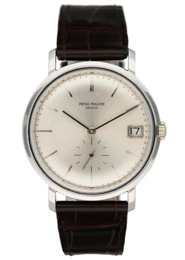 Patek Philippe Calatrava 3445G 18K White Gold Mens Watch