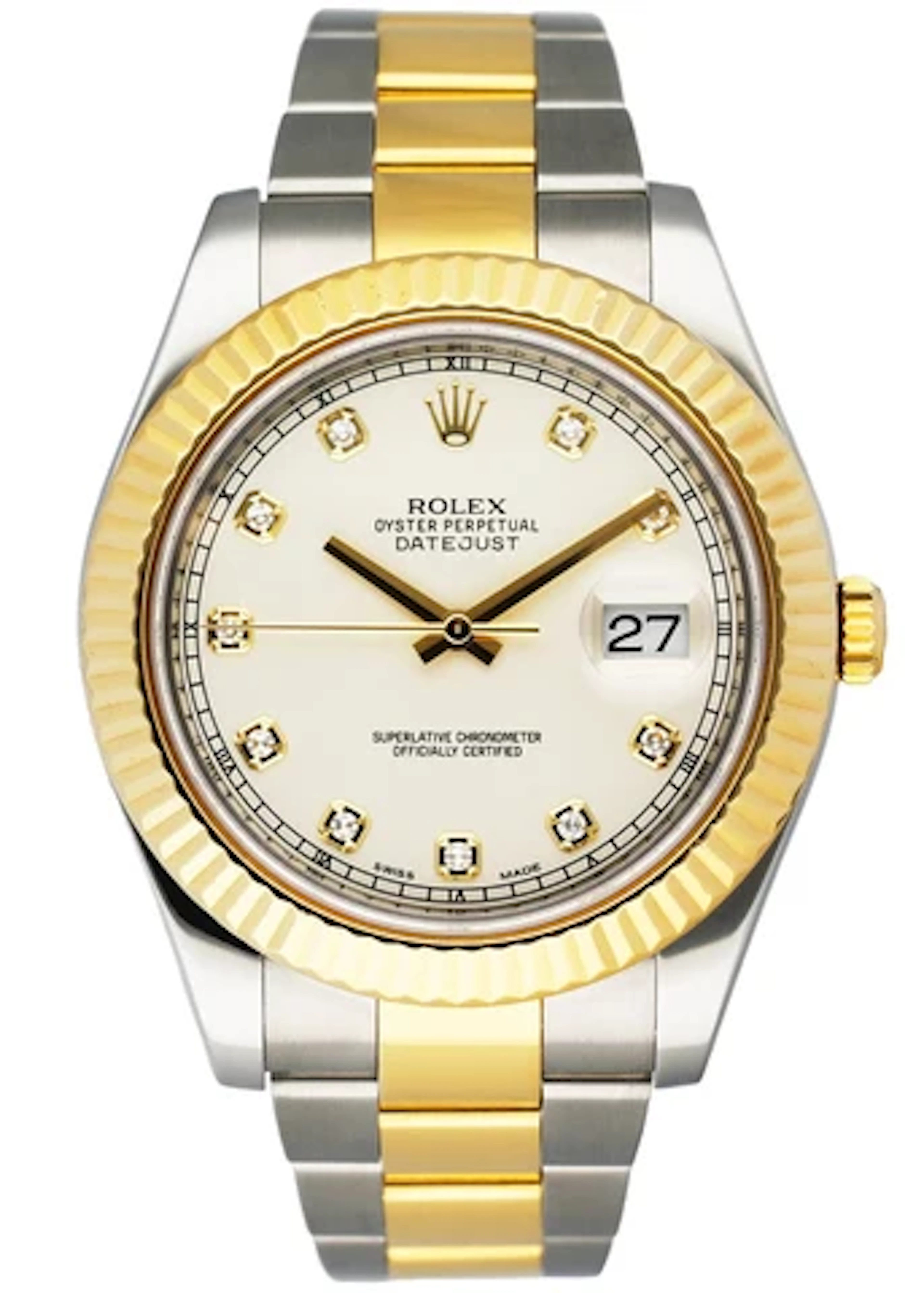 Rolex Datejust 41 116333 Men's Watch Box & Papers