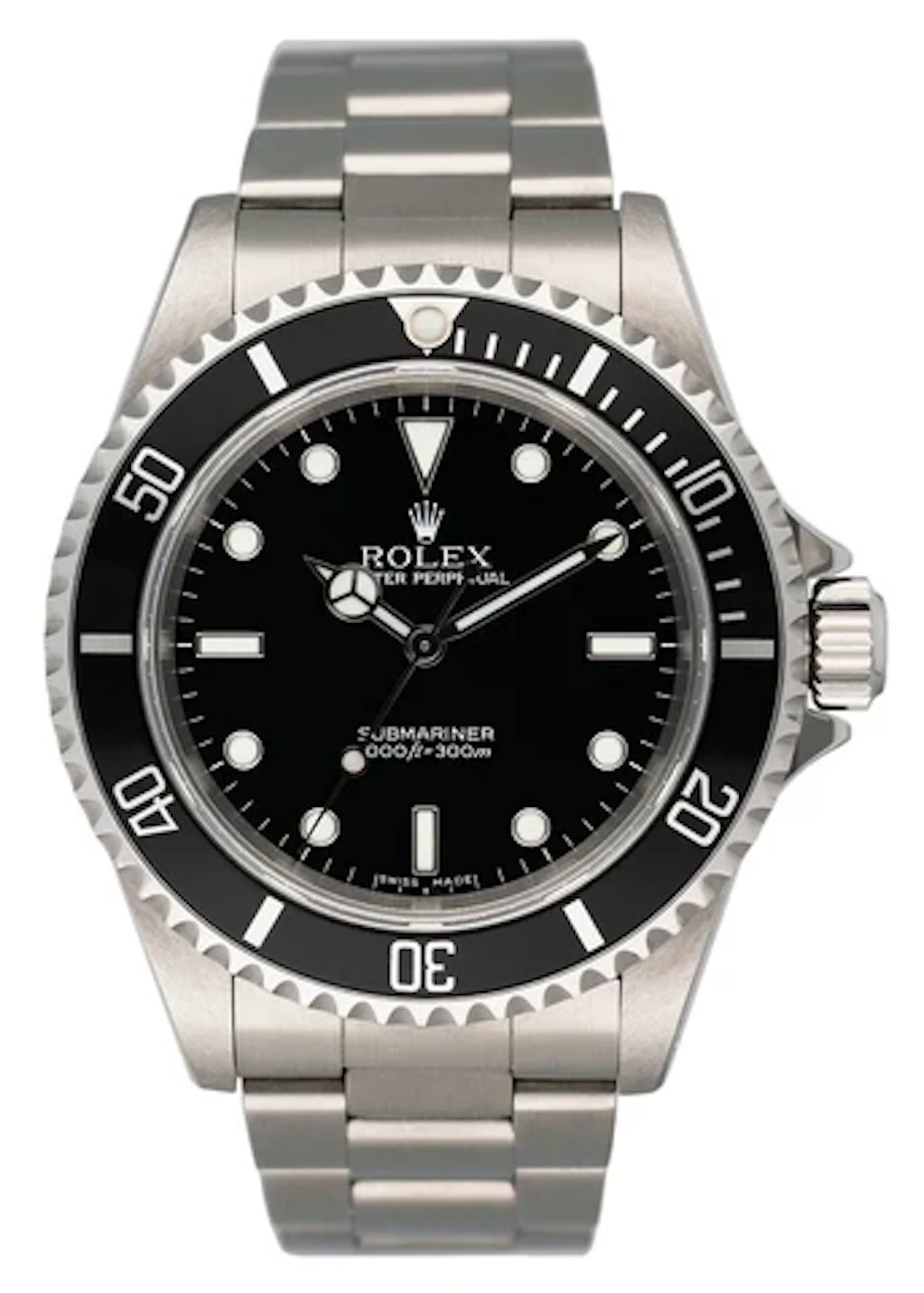 Rolex Submariner 14060M No Date Mens Watch Box Papers