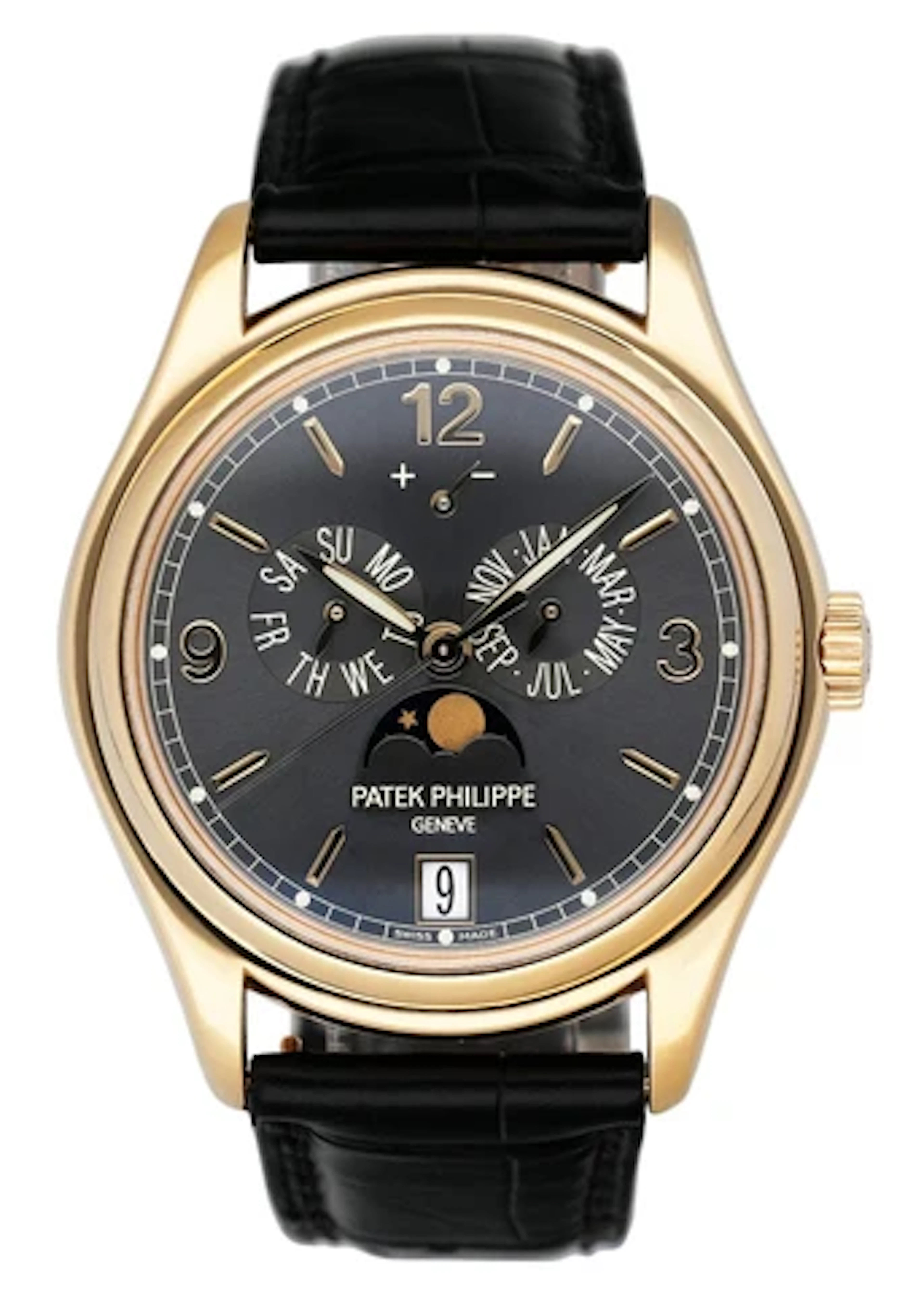 Patek Philippe Annual Calendar 5146J Slate Dial Mens Watch Box Papers