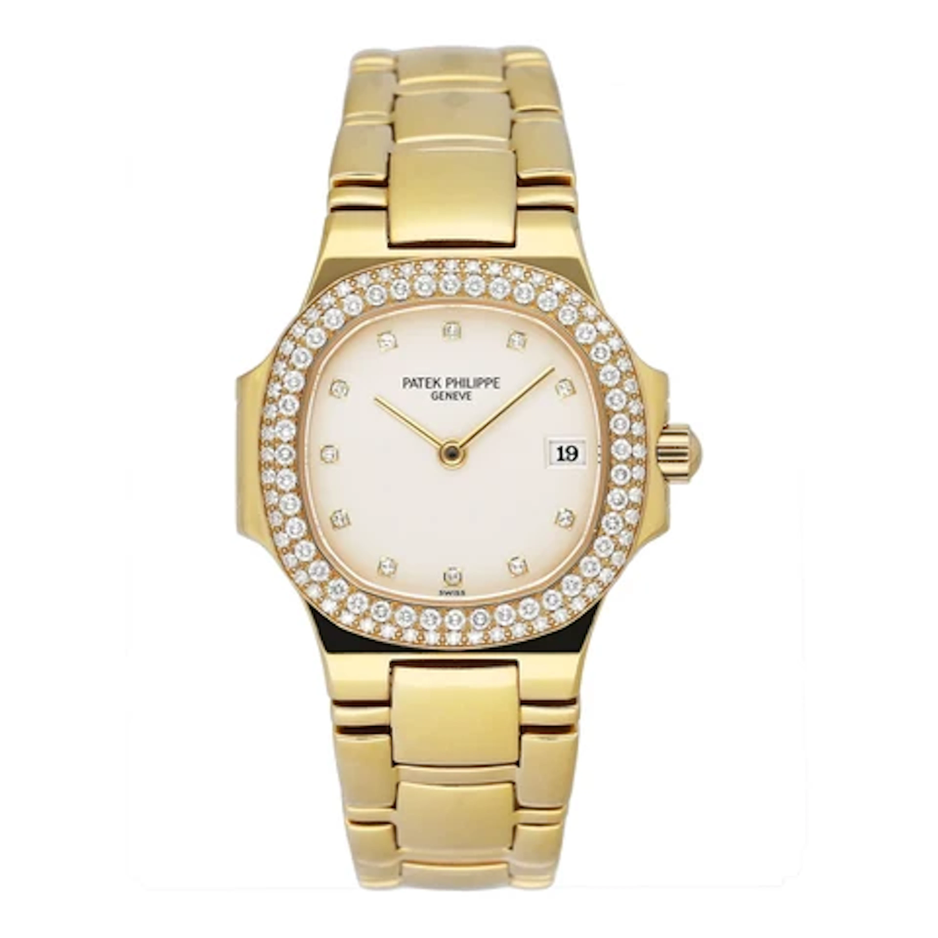 Patek Philippe Nautilus 4700/54 Diamond Cream Dial Ladies Watch