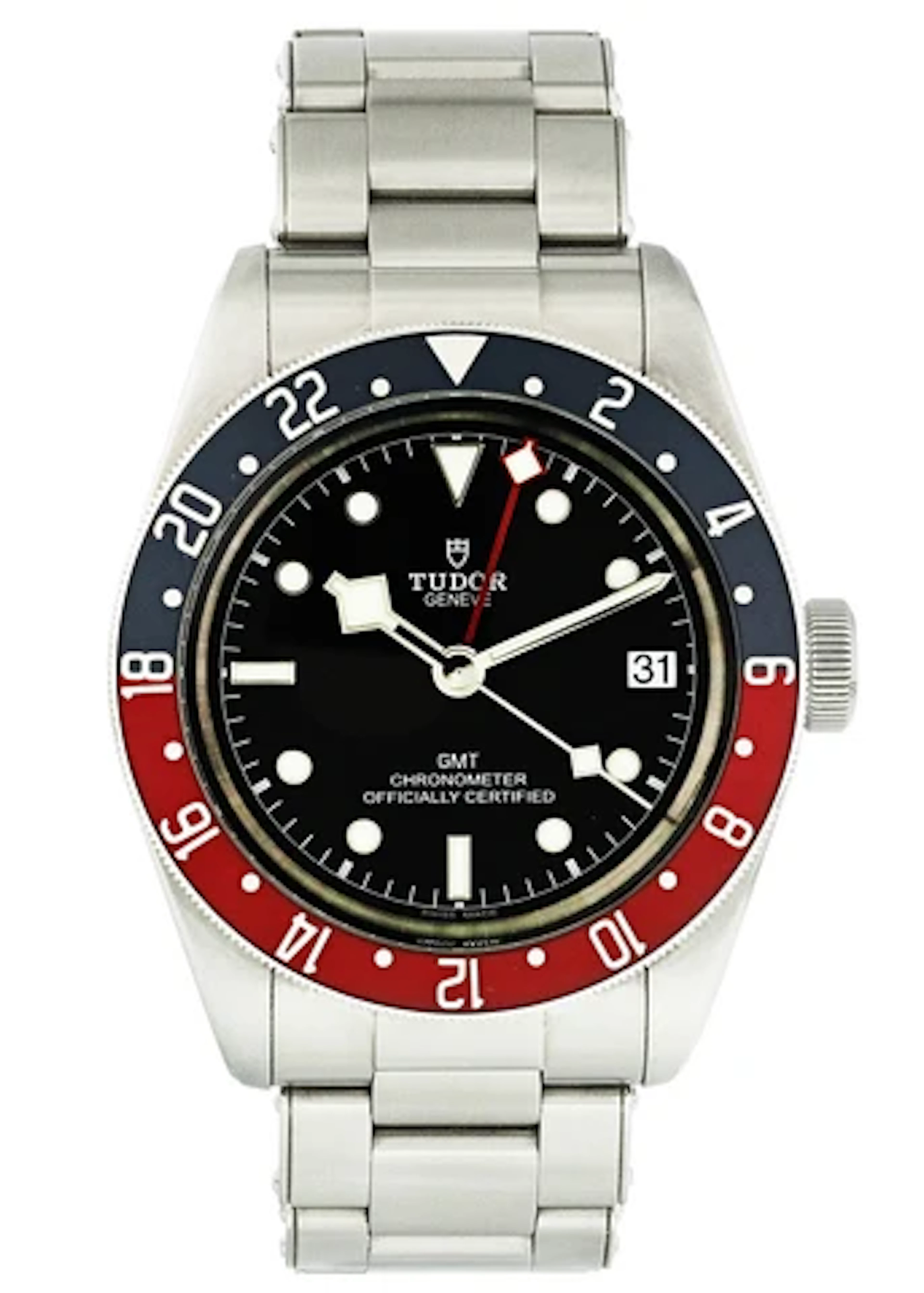 Tudor Heritage Black Bay 79830RB GMT Pepsi Bezel Mens Watch Box Papers