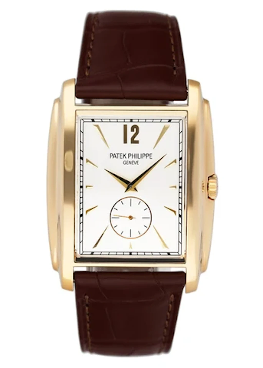 Patek Philippe Gondolo 5124J 18K Yellow Gold Mens Watch With Archives