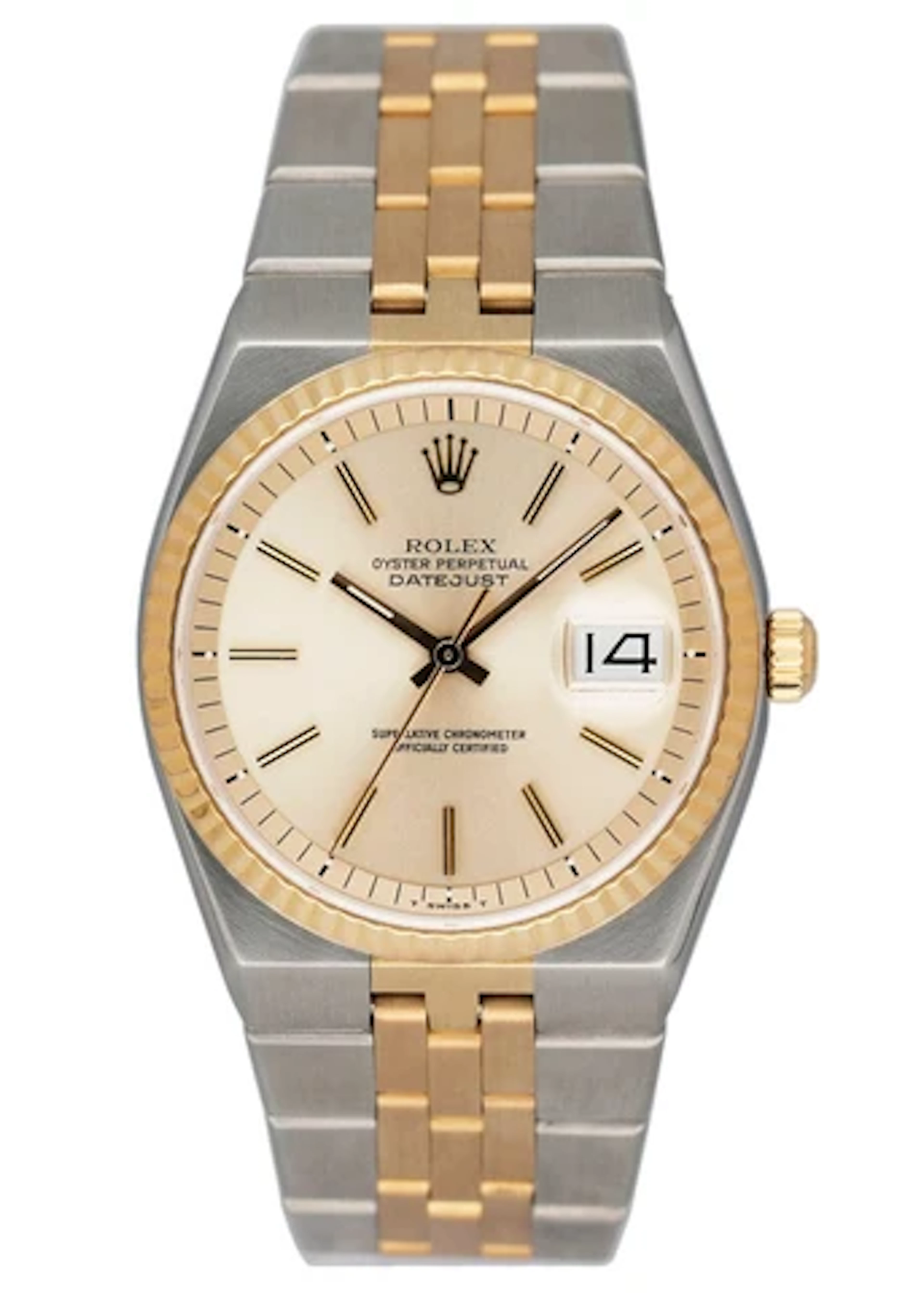 Rolex Datejust 1630 "Rare Bird" Two-Tone 14K Yellow Gold Mens Watch