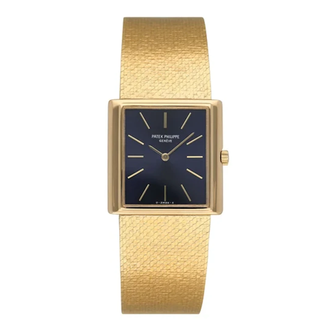 Patek Philippe 3671/1J-051 Blue Dial 18K Yellow Gold Ladies Watch