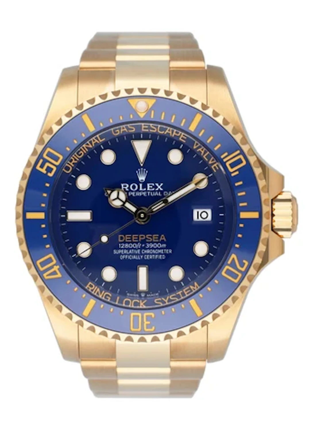 Rolex Deepsea 136668LB Blue Dial Mens Watch Box Papers