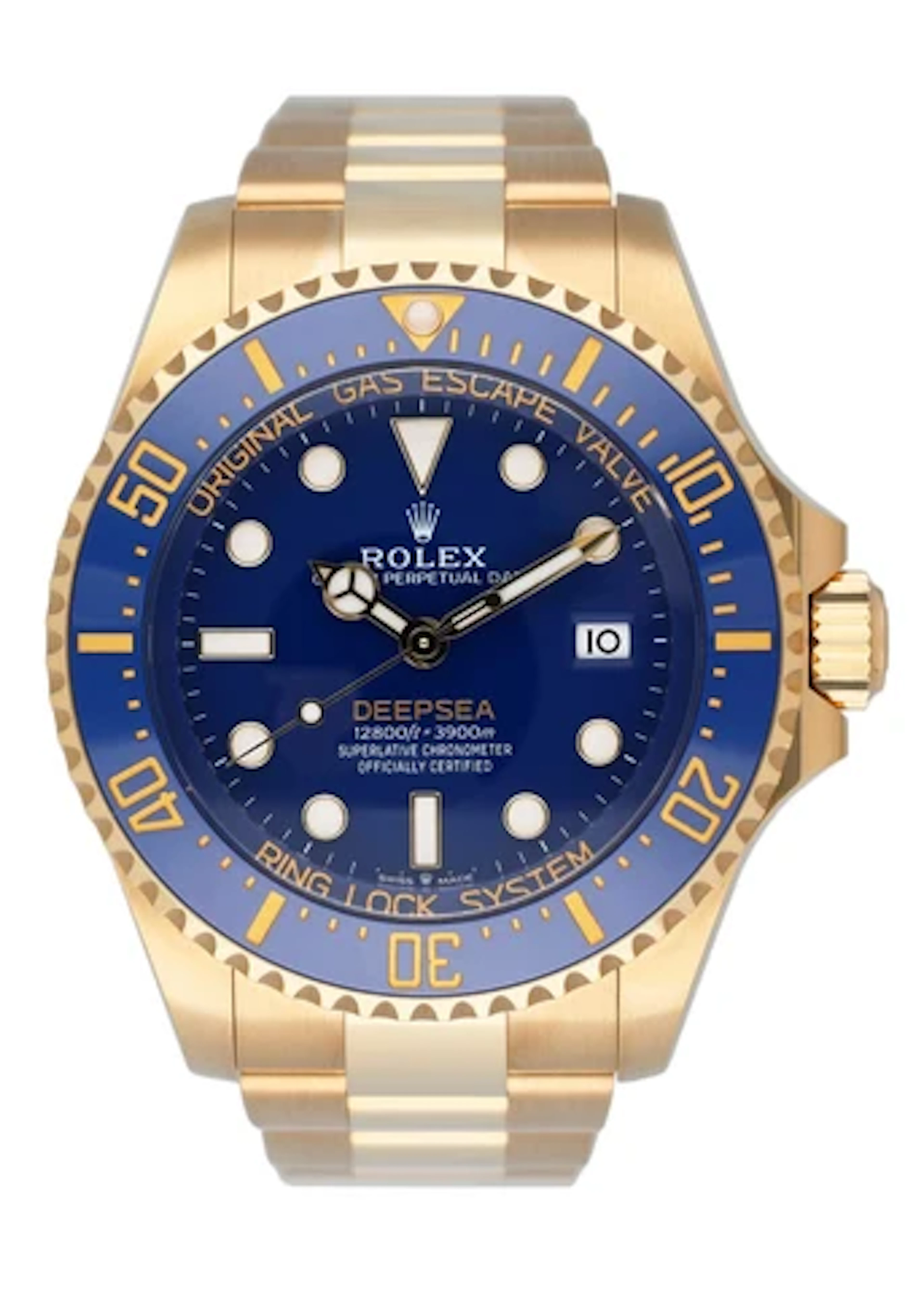 Rolex Deepsea 136668LB Blue Dial Mens Watch Box Papers