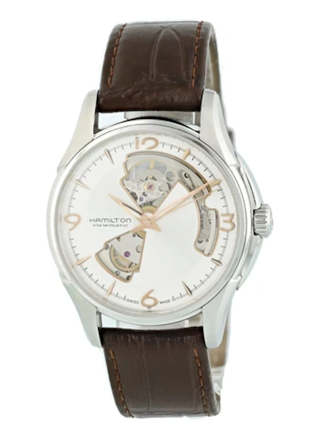 Hamilton Jazz Master Open Heart H325650 Mens Watch
