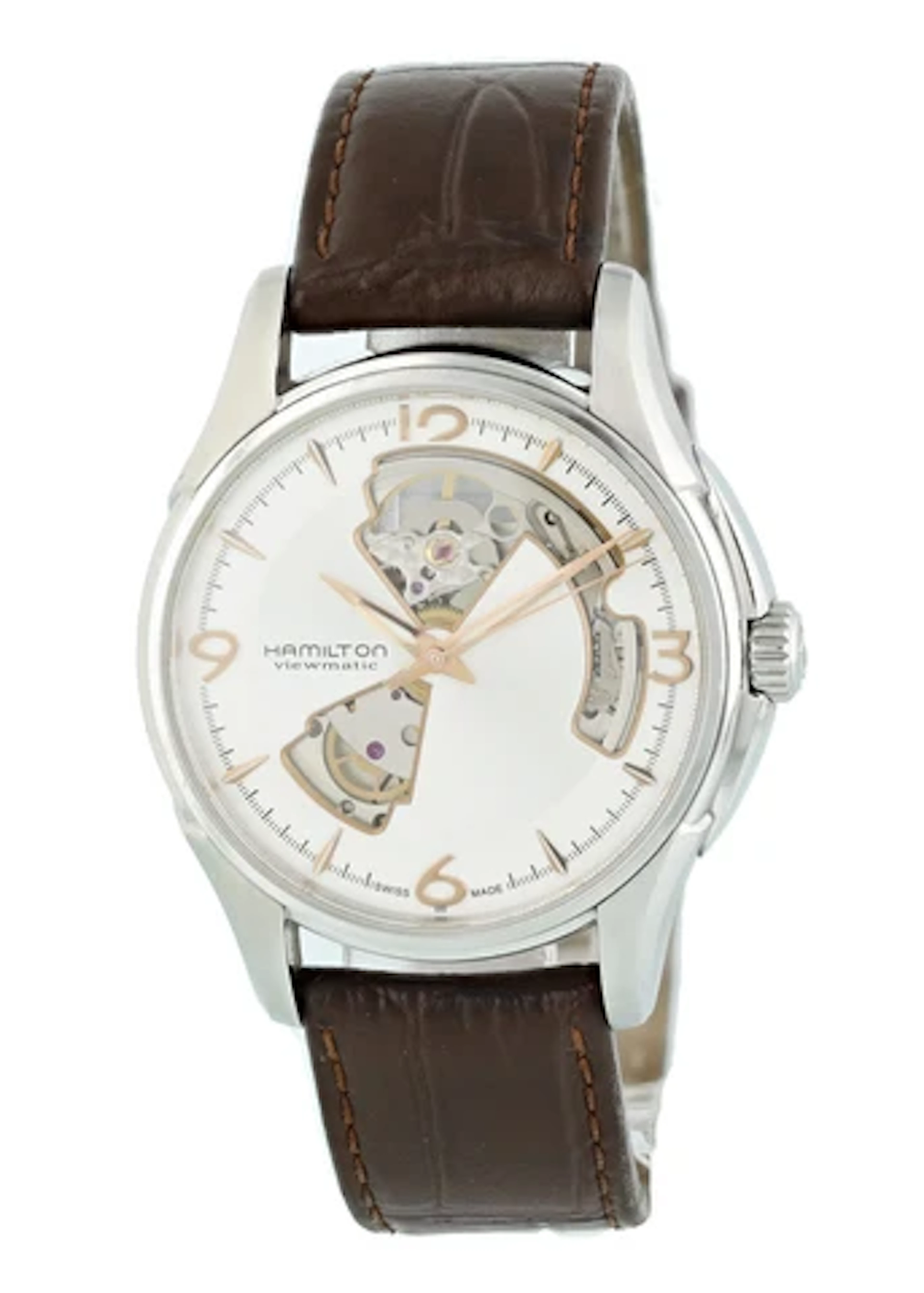 Hamilton Jazz Master Open Heart H325650 Mens Watch