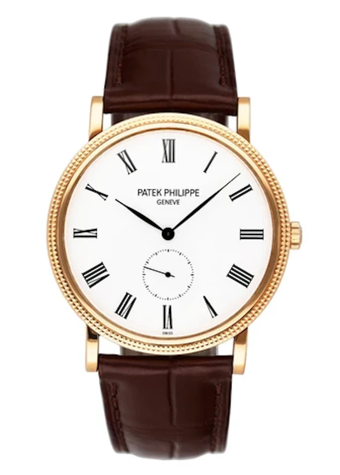 Patek Philippe Calatrava 5119R 18K Rose Gold Mens Watch Box Papers