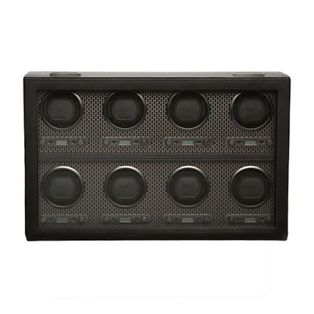 Axis 8 Piece Watch Winder - Powder Coat