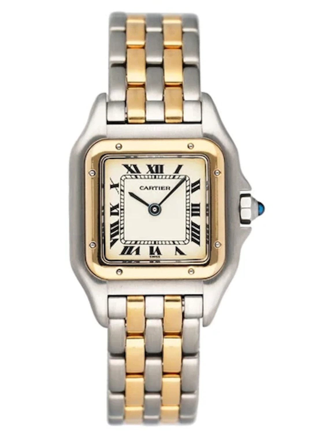 Cartier Panthere W25029B6 Two Rows Ladies Watch
