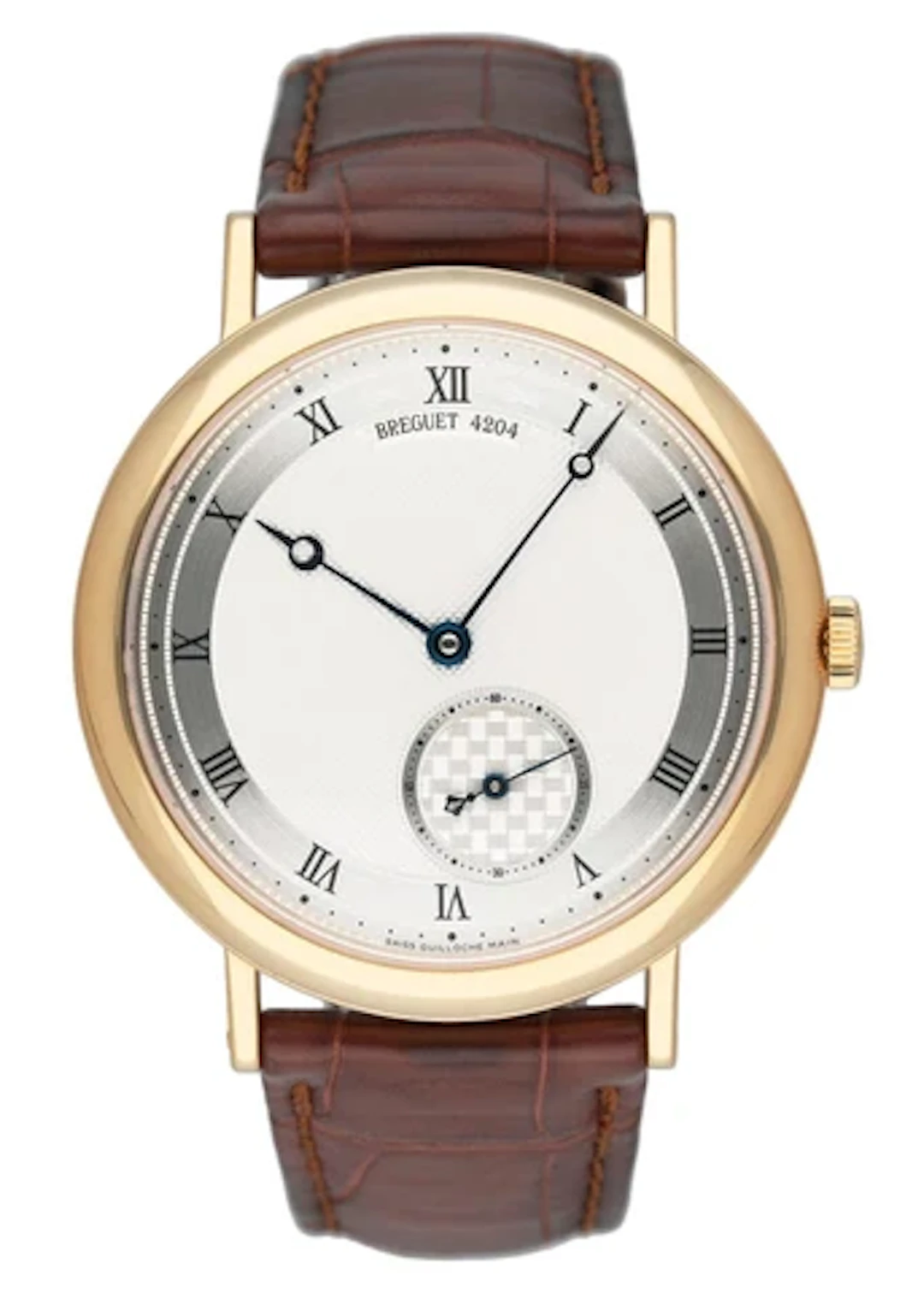 Breguet Classique 5140BA/12/9W6 Silver Dial Mens Watch With Papers